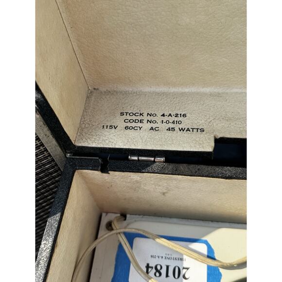 Firestone 4-A-216 Record Player MINT Working! RARE 3-Channel Stereo VTG 1960s - Picture 5 of 13